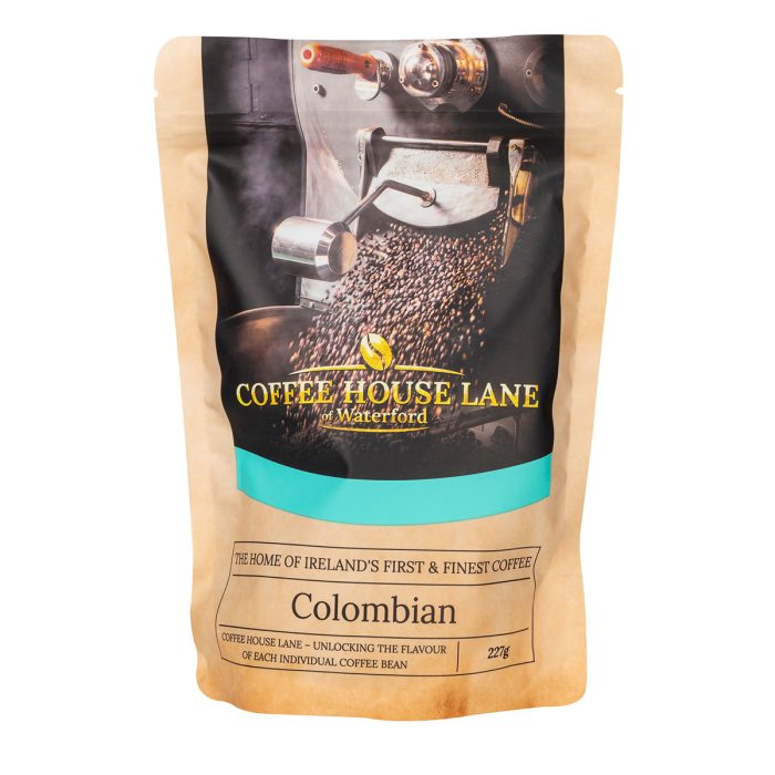 Columbian coffee beans from coffee house lane